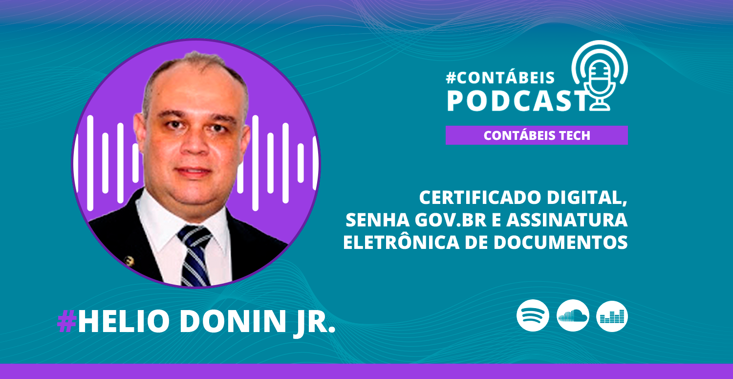 Certificado digital, senha gov.br e assinatura eletrônica de documentos