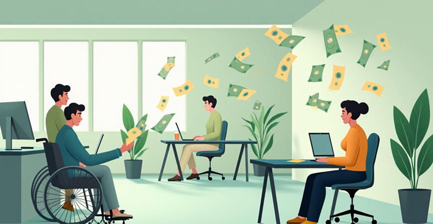 Empresas poderão financiar adaptações para incluir profissionais com deficiência