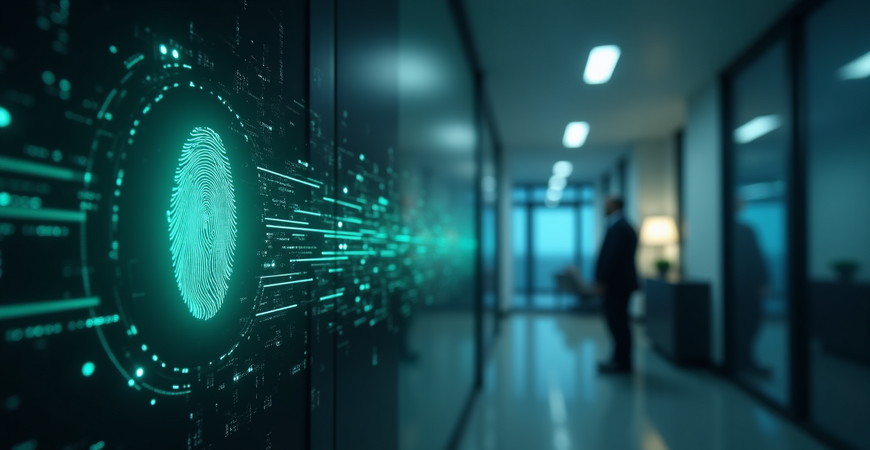 Uso de biometria nas empresas, controle de acesso e proteção de dados